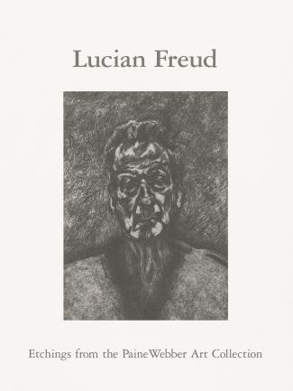 Cover, Lucian Freud: Etchings from the Paine Webber Art Collection