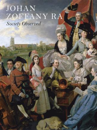 Cover, Johan Zoffany RA: Society Observed