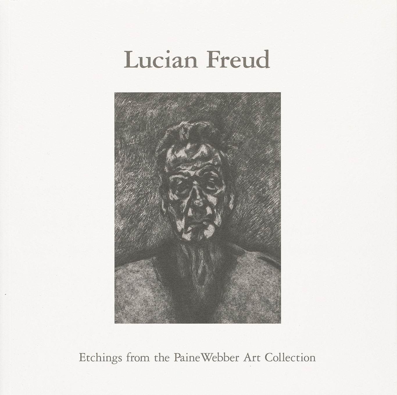 Cover, Lucian Freud: Etchings from the PaineWebber Art Collection