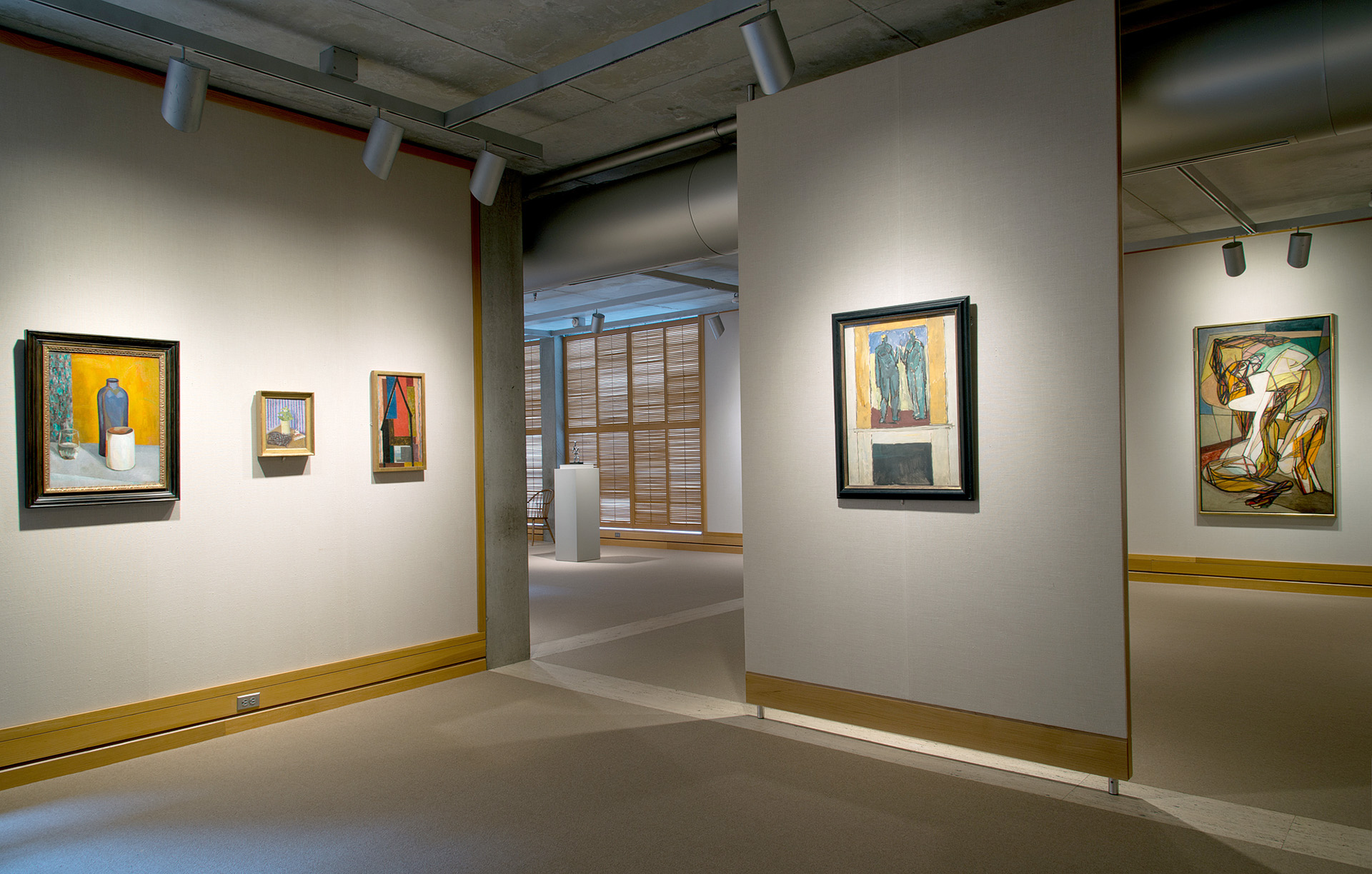 Britain in the World installation, second-floor galleries, Yale Center for British Art, photo by Richard Caspole