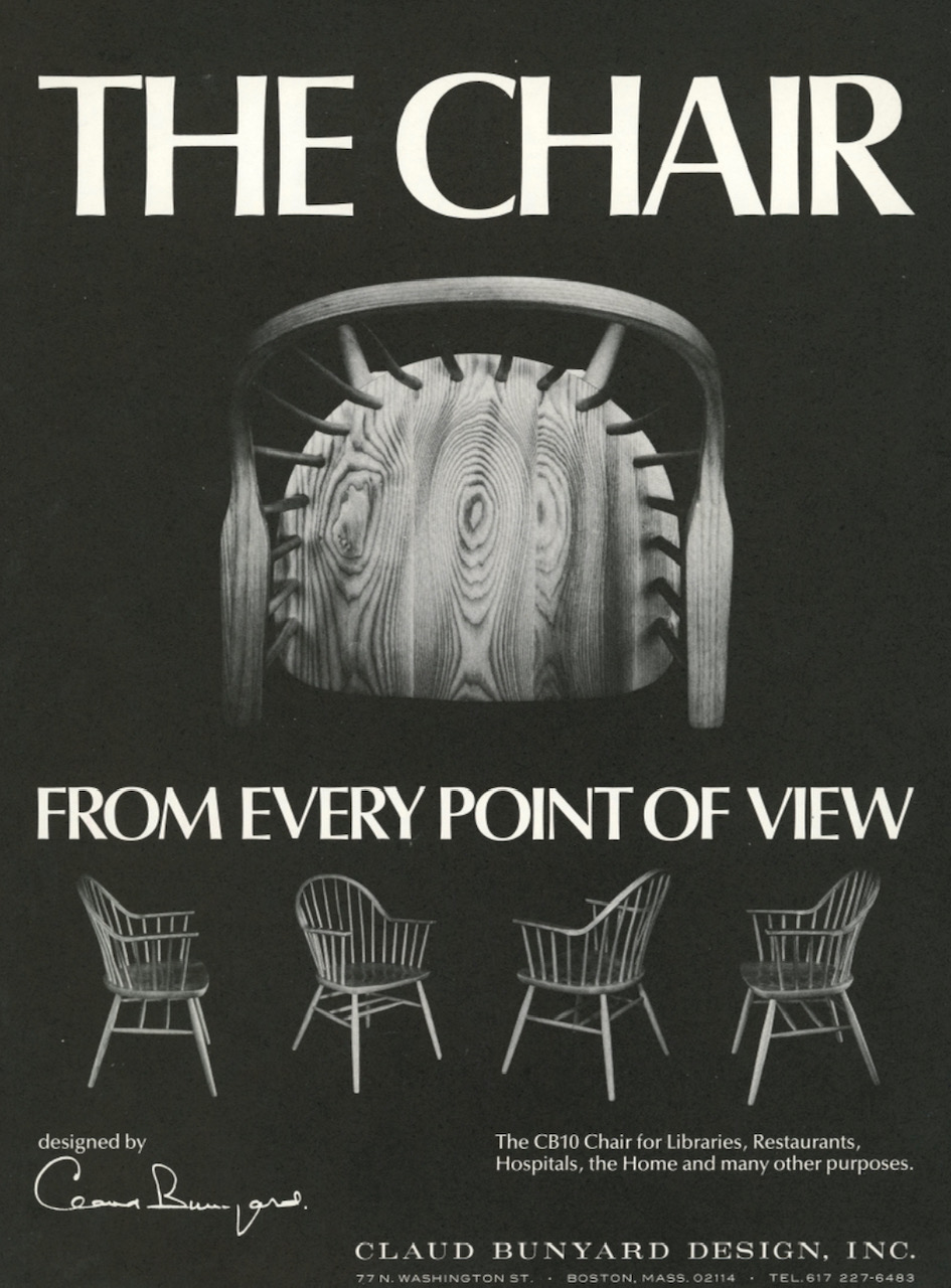 Brochure, Claud Bunyard Design, Inc., circa 1975 (1276)