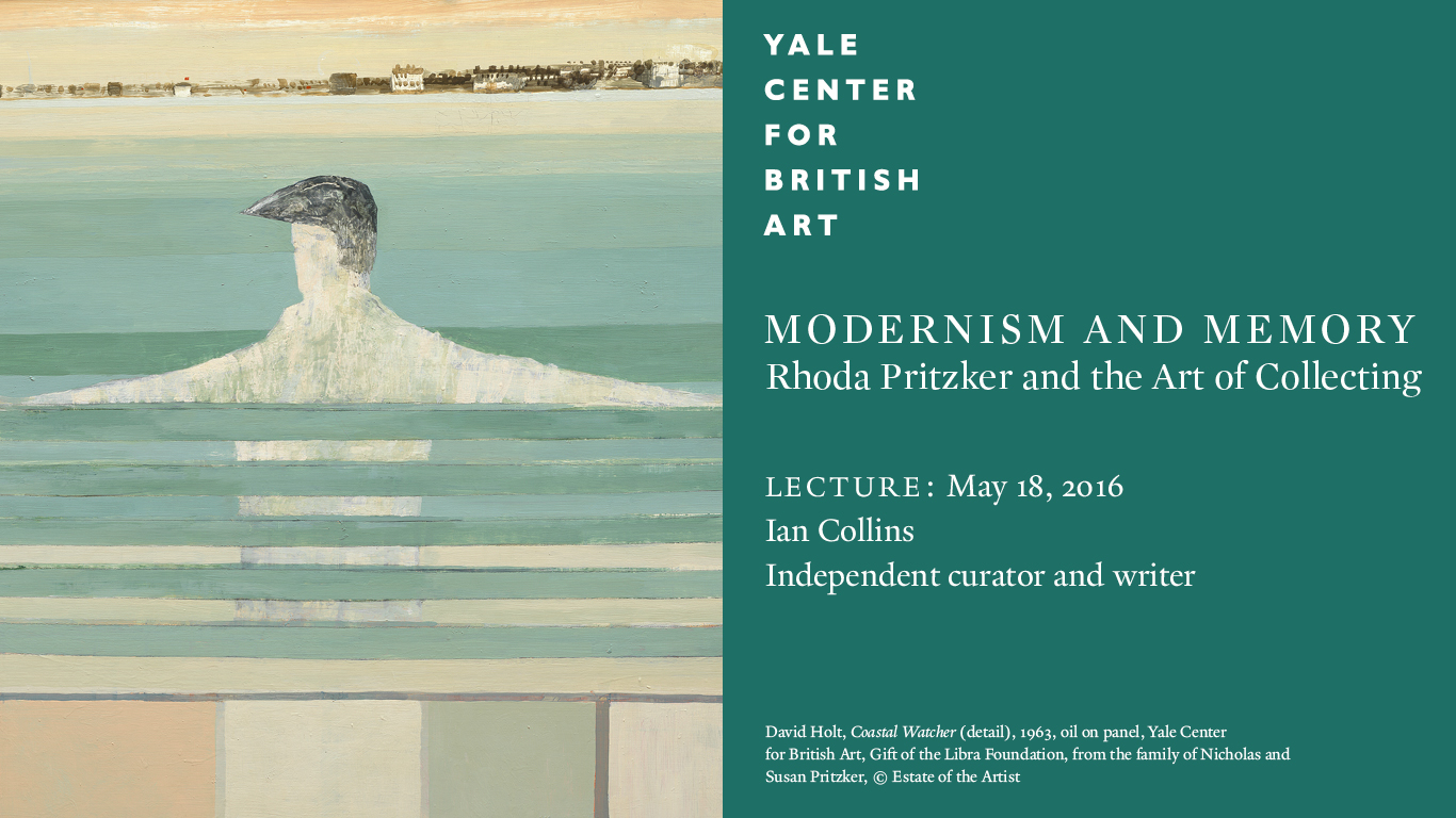 David Holt, Coastal Watcher (detail), 1963, oil on panel, Yale Center for British Art, Gift of the Libra Foundation, from the family of Nicholas and Susan Pritzker