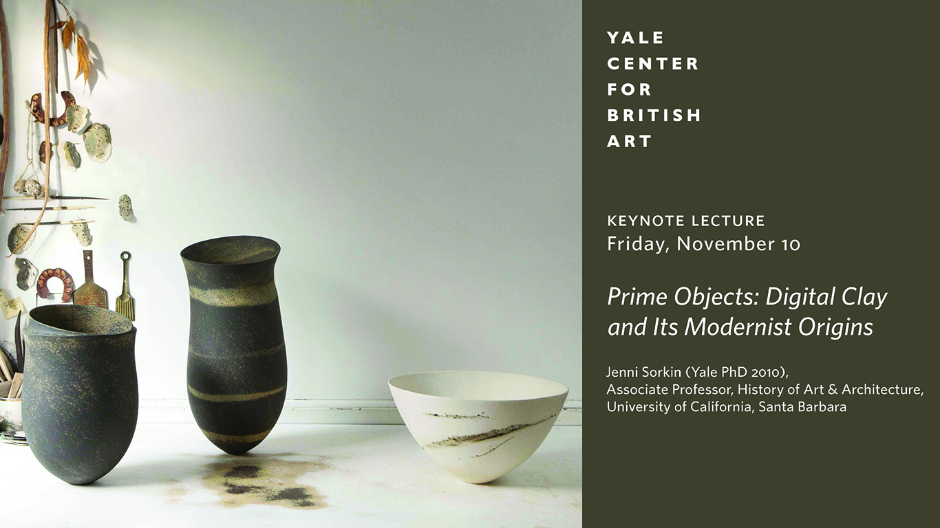 Graduate Student Symposium Keynote Lecture | Prime Objects: Digital Clay and Its Modernist Origins