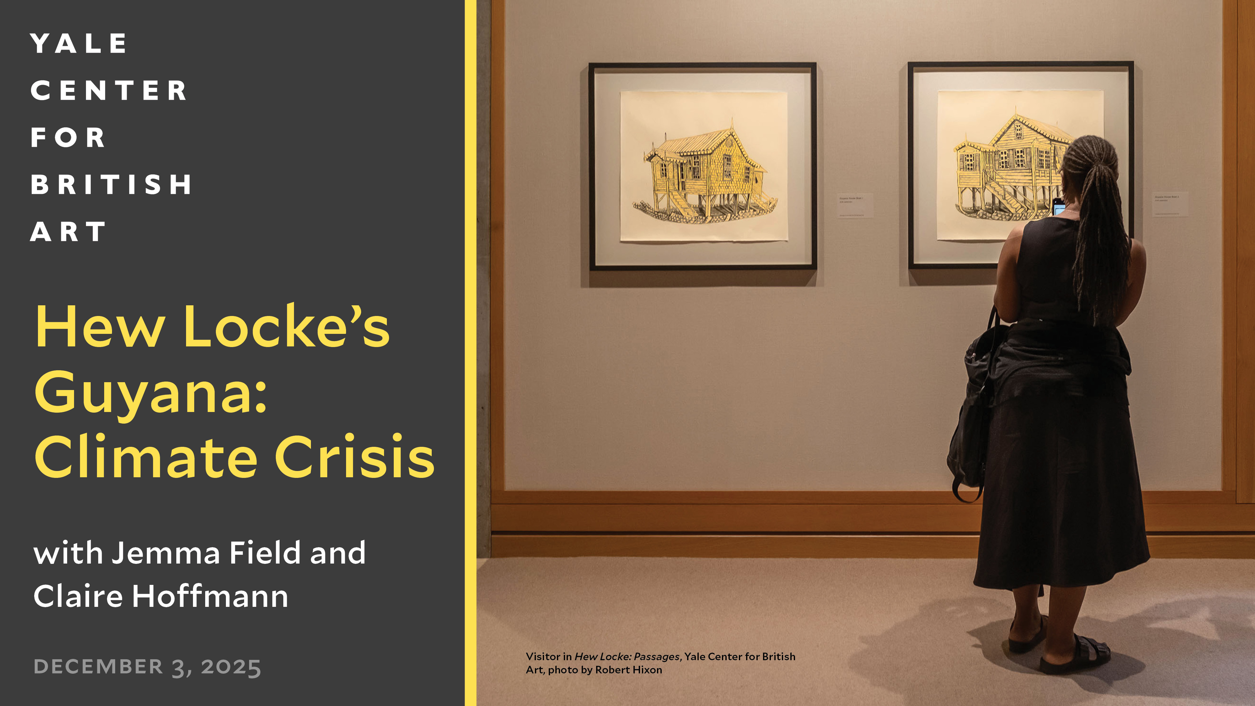 title slide for Hew Locke's Guyana