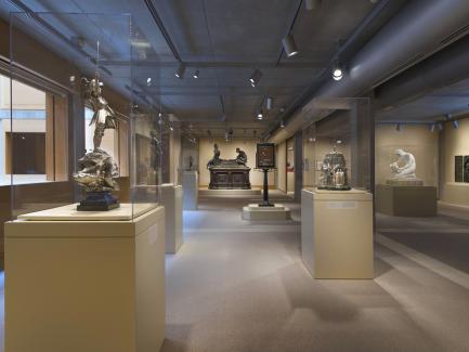 "Sculpture Victorious: Art in an Age of Invention, 1837–1901" installation, Yale Center for British Art, photo by Richard Caspole