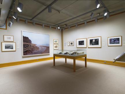 "Before the Deluge: Apocalyptic Floodscapes from John Martin to John Goto, 1789 to Now" installation, Yale Center for British Art, photo by Richard Caspole