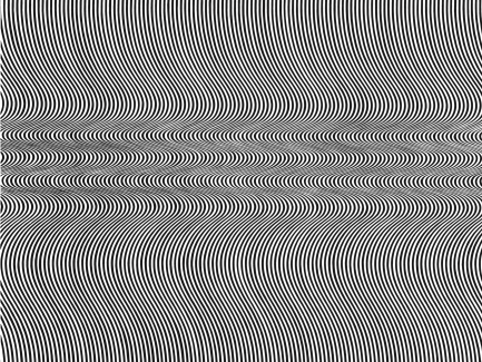 Bridget Riley, "Current" (detail), 1964, synthetic emulsion on board, The Museum of Modern Art, Philip Johnson Fund