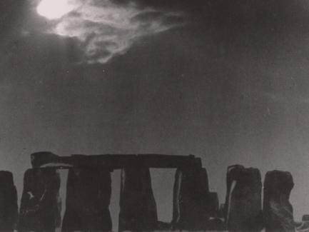 Bill Brandt, ”Stonehenge under Snow” (detail), 1947, printed later, gelatin silver print, Edwynn Houk Gallery, New York © Bill Brandt/Bill Brandt Archive Ltd.