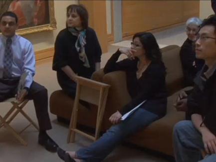 Linda Friedlaender speaks on using art to teach observation skills