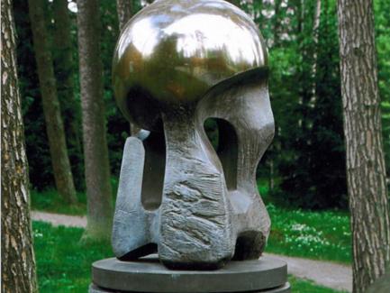 Image credit: Henry Moore, Atom Piece (Working Model for Nuclear Energy), 1964–65, bronze, Didrichsen Art Museum, Helsinki: acquired 1967, © The Henry Moore Foundation