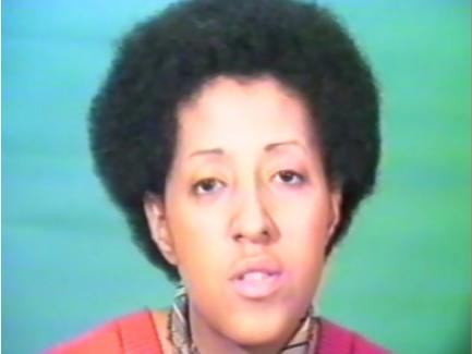 Howardena Pindell, Free, White and 21, 1980, color video with sound, Yale University Art Gallery, image courtesy of the artist and Garth Greenan Gallery