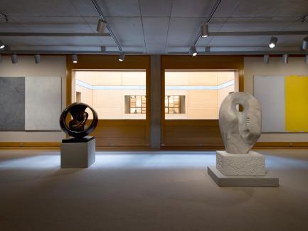 Britain in the World installation, second-floor galleries, Yale Center for British Art, photo by Richard Caspole