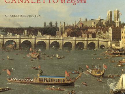 Cover, Canaletto in England: A Venetian Artist Abroad, 1746-1755
