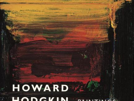 Cover, Howard Hodgkin: Paintings 1992–2007