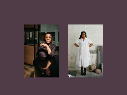 Sonia Boyce, photo by Sarah Weal; Simone Leigh, photo by Shaniqwa Jarvis