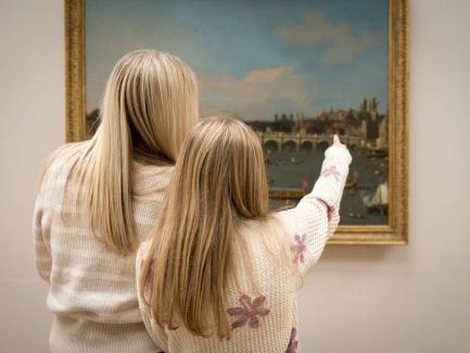 people inside the galleries 