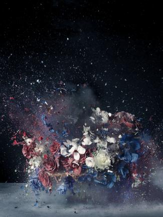 Ori Gersht, Blow UP #4 (detail), 2007, c-print mounted to acrylic, courtesy the artist and CRG Gallery, New York 