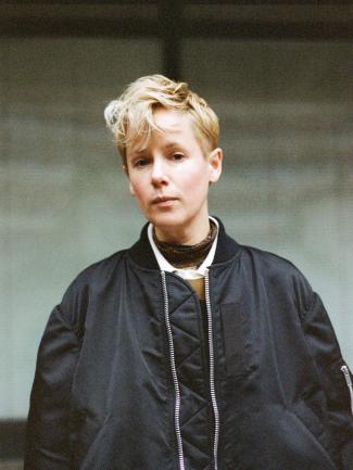 woman with short hair