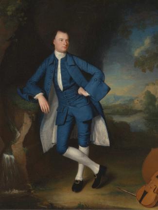 painting of a man 
